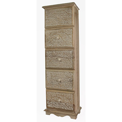 Olivia 5 Drawer Cabinet